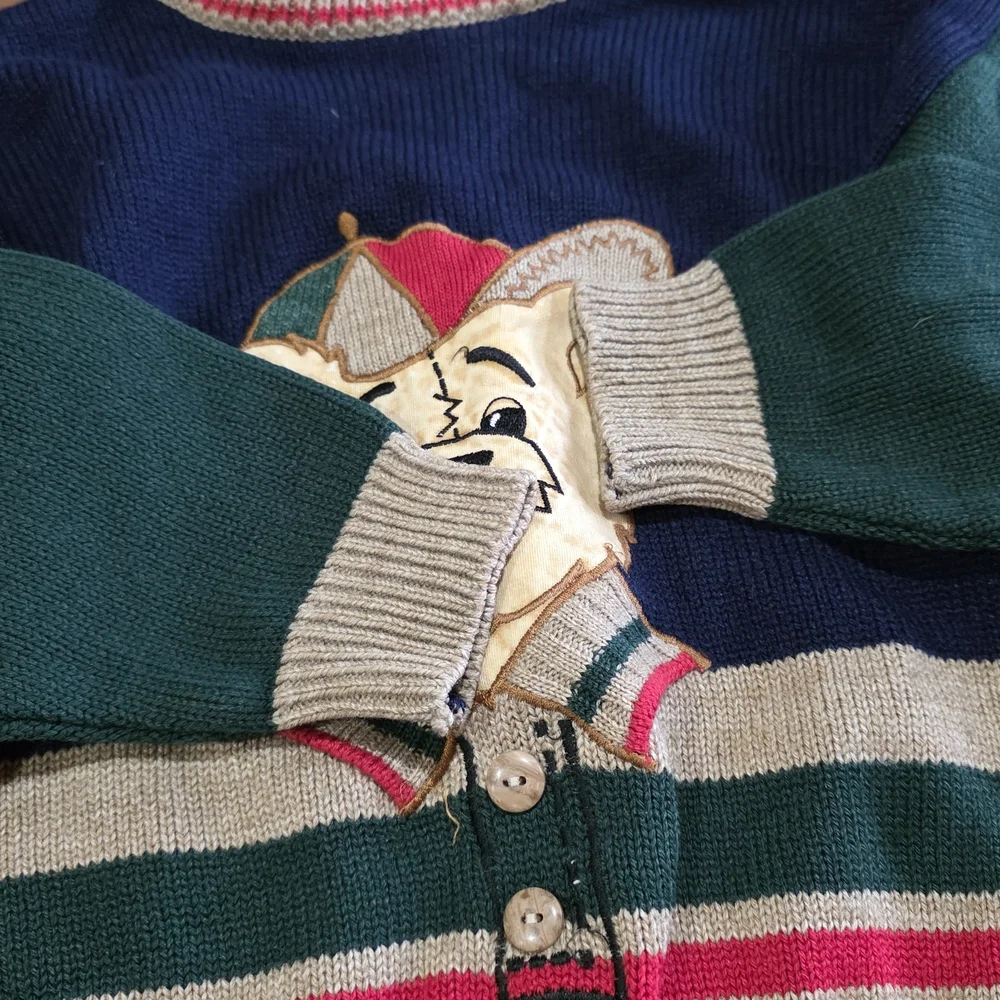 Boys Vintage Bear Sweater - Picture 5 of 7